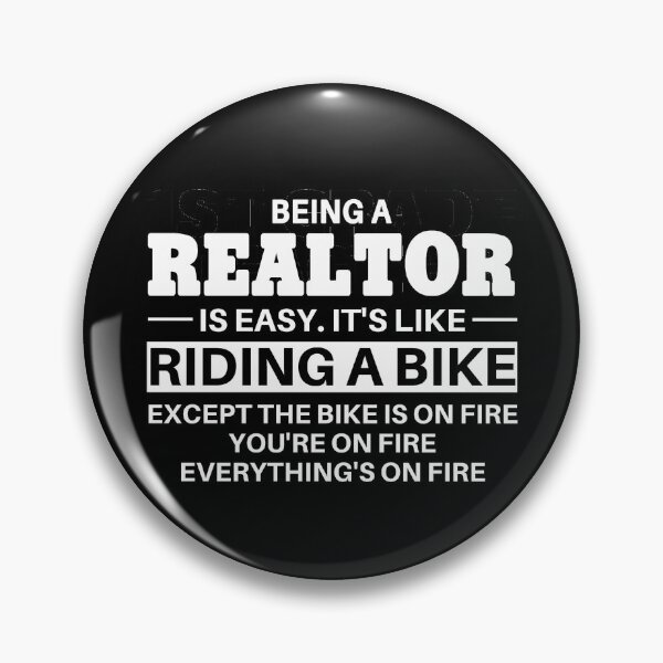 Item preview, Realtor Riding A Bike designed and sold by clickmostro.