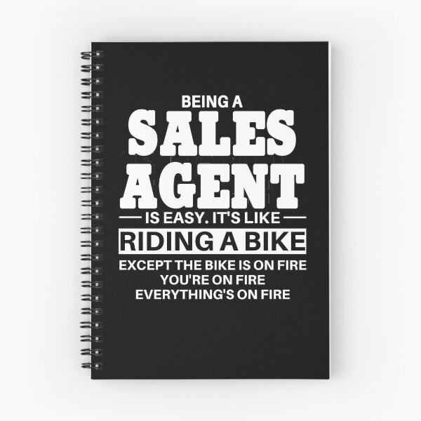 Artikelvorschau, Sales Agent Riding A Bike entworfen und verkauft von clickmostro.
