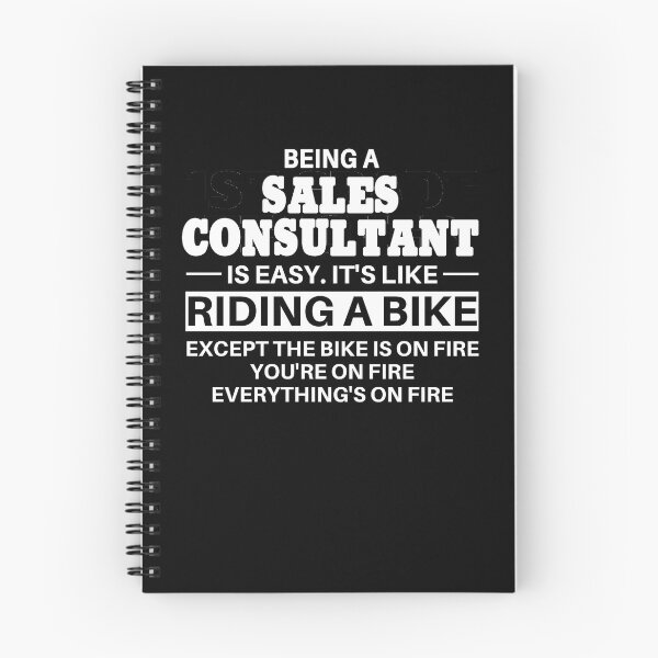 Item preview, Sales Consultant Riding A Bike designed and sold by clickmostro.