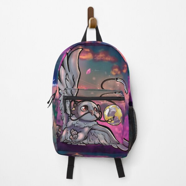 Item preview, Sunrise with an owl designed and sold by OrangeRamphasto.