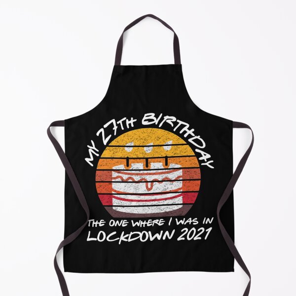 Item preview, My 27th Birthday - 2021 The One Where I was in lockdown retro sunset designed and sold by REApparelCo.