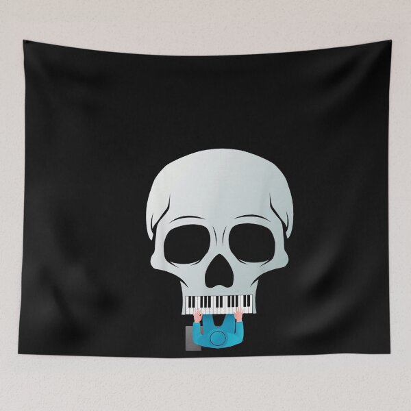 Item preview, Skull Piano Keys designed and sold by hilllhvdclark.