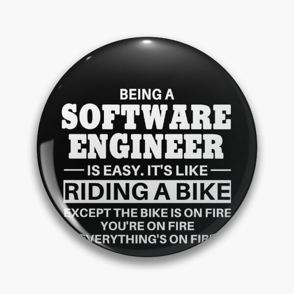 Item preview, Software Engineer Riding A Bike designed and sold by clickmostro.