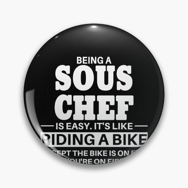 Item preview, Sous Chef Riding A Bike designed and sold by clickmostro.