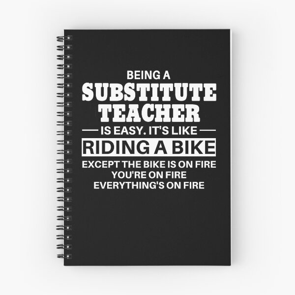 Item preview, Substitute Teacher Riding A Bike designed and sold by clickmostro.