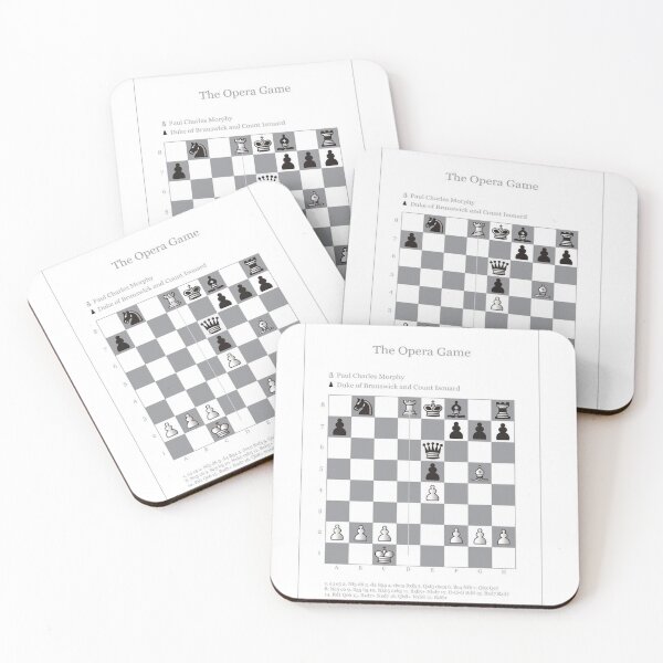 Item preview, Opera Game - Paul Morphy designed and sold by GambitChess.