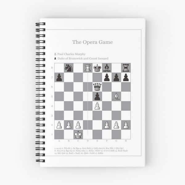 Item preview, Opera Game - Paul Morphy designed and sold by GambitChess.