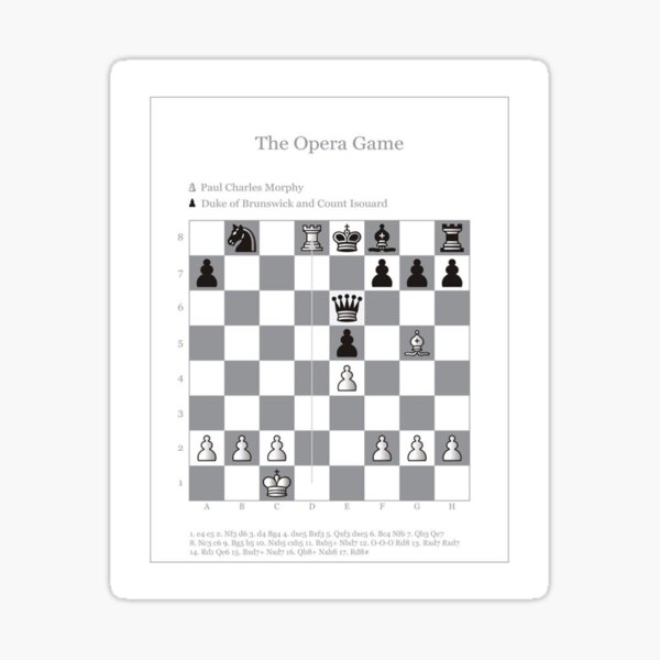 Opera Game: A Chess Masterclass by Paul Morphy