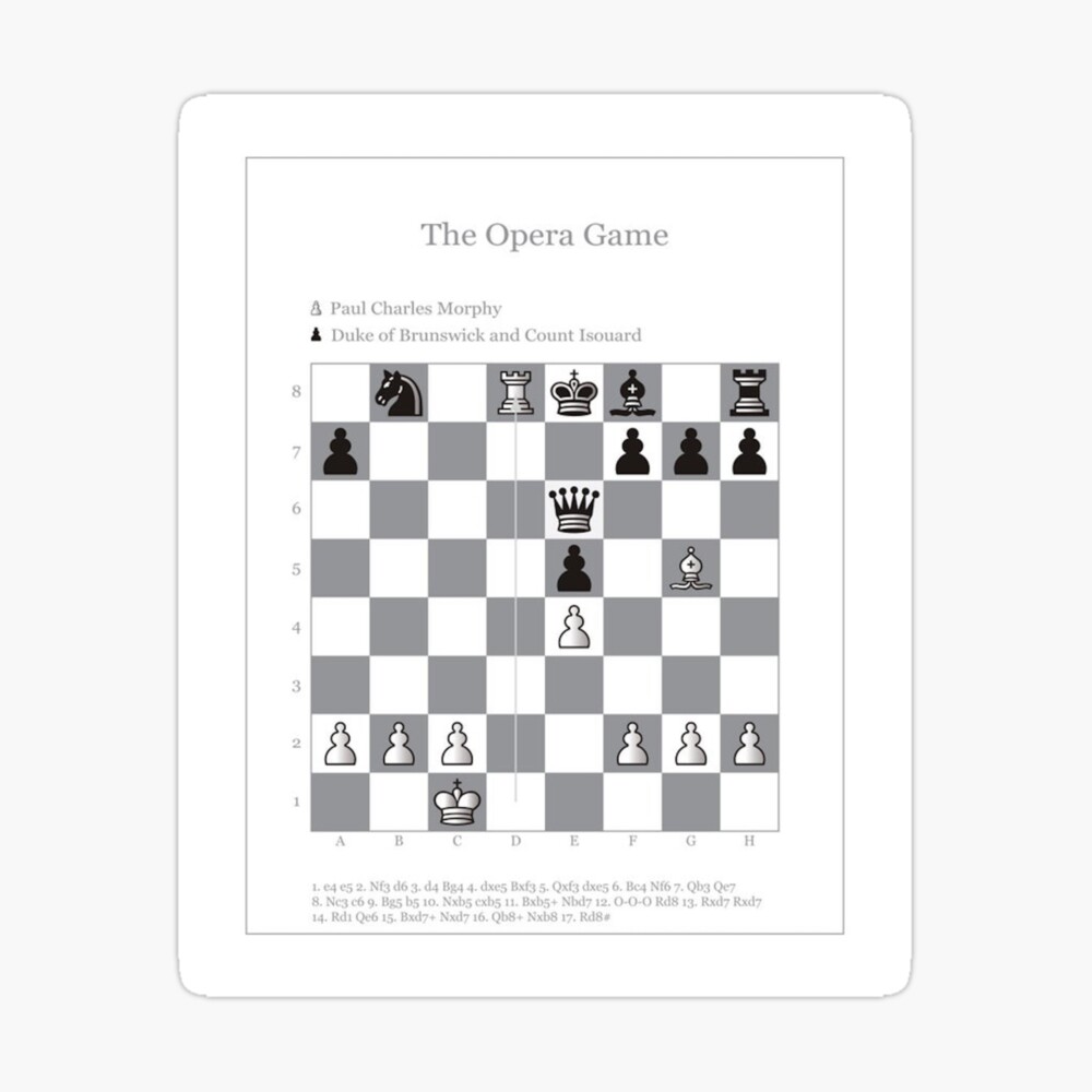 Paul Morphy's Opera Game - Every Move Explained For Chess Beginners 