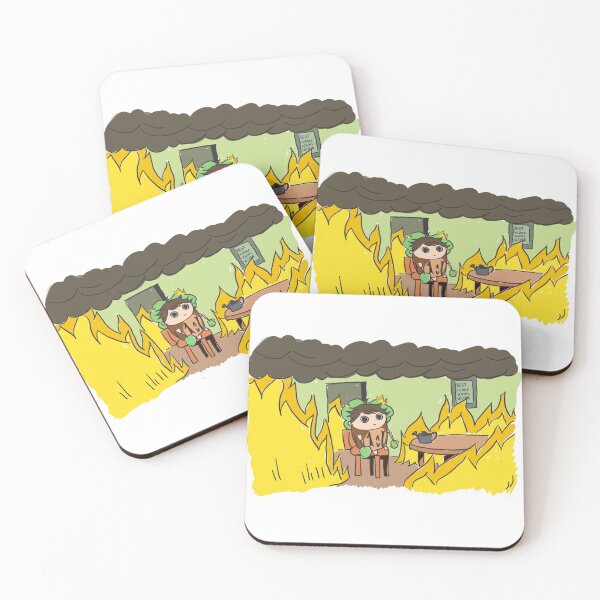 Item preview, “It’s fine” treekawa designed and sold by 2ndhand-trash.