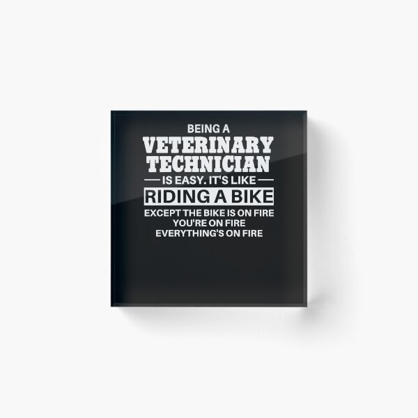 Item preview, Veterinary Technician Riding A Bike designed and sold by clickmostro.