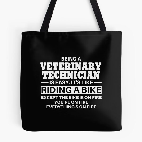 Item preview, Veterinary Technician Riding A Bike designed and sold by clickmostro.