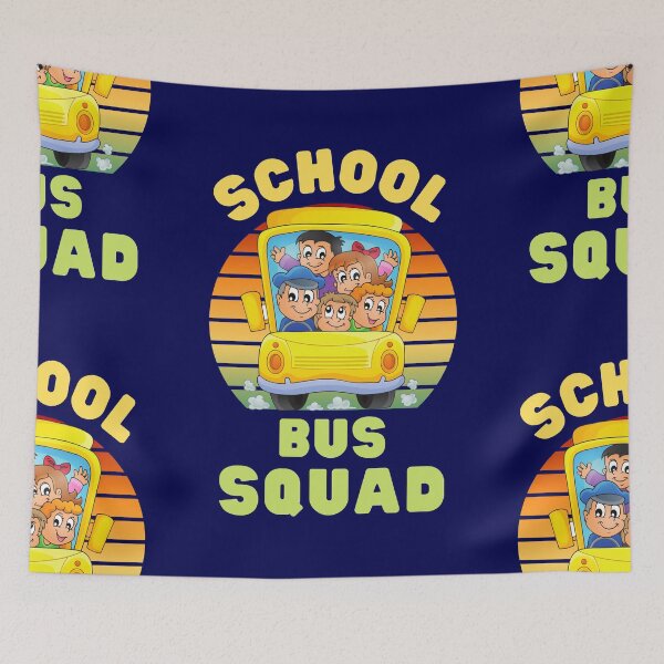 Item preview, School Bus Squad designed and sold by Keep Smiling.
