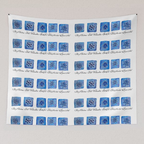 Item preview, Snowflakes Christmas design designed and sold by artshop77.