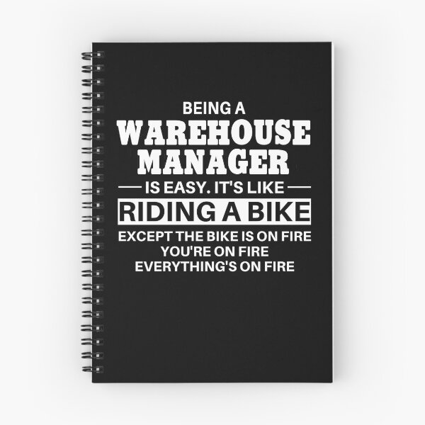 Item preview, Warehouse Manager Riding A Bike designed and sold by clickmostro.