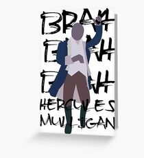 Hercules Mulligan- Hamilton Greeting Card