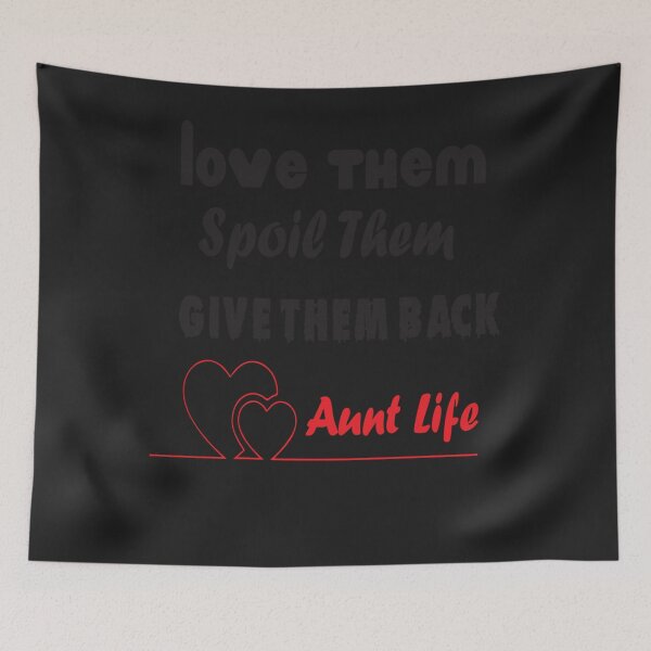 Item preview, funny annt lif gift for annt ,Love Them Spoil Them Give ,for aunts, birthdays, cute designed and sold by SoniaSoto.
