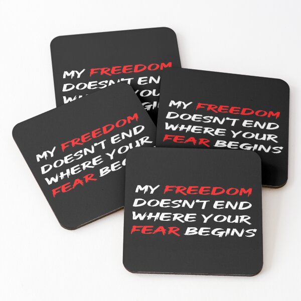 Item preview, My Freedom Doesn't End Where Your Fear Begins  designed and sold by Dibes94.
