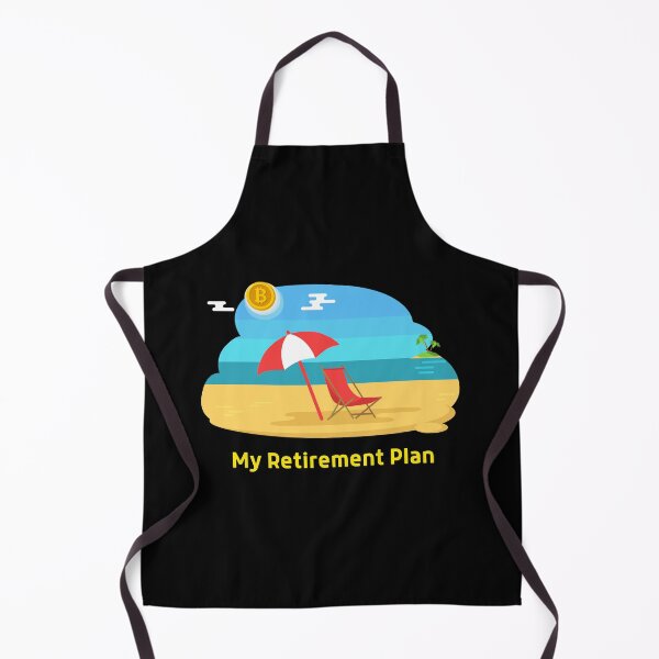 Item preview, Bitcoin My Retirement Plan Beach Life Crypto Gift designed and sold by DKA-2ndBoy.