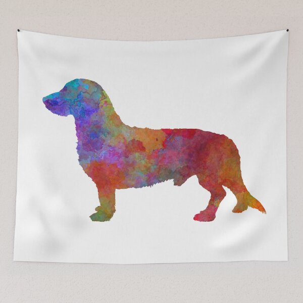 Item preview, Westphalian Dachsbracke in watercolor designed and sold by paulrommer.