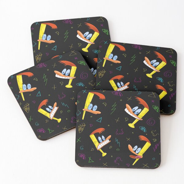 Item preview, Duckman Retro Pattern designed and sold by pinkart666.