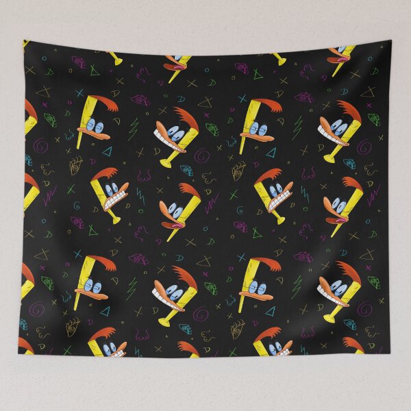 Item preview, Duckman Retro Pattern designed and sold by pinkart666.
