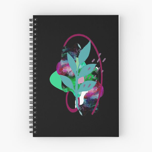 Item preview, Bold Abstract Art with Leave, nr 3, Graph3c Psychedelic Abstract Art, Inspired by Nature-floral abst designed and sold by eholycross.