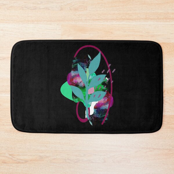 Item preview, Bold Abstract Art with Leave, nr 3, Graph3c Psychedelic Abstract Art, Inspired by Nature-floral abst designed and sold by eholycross.