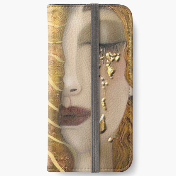 My Klimt Serie:Gold iPhone Wallet
