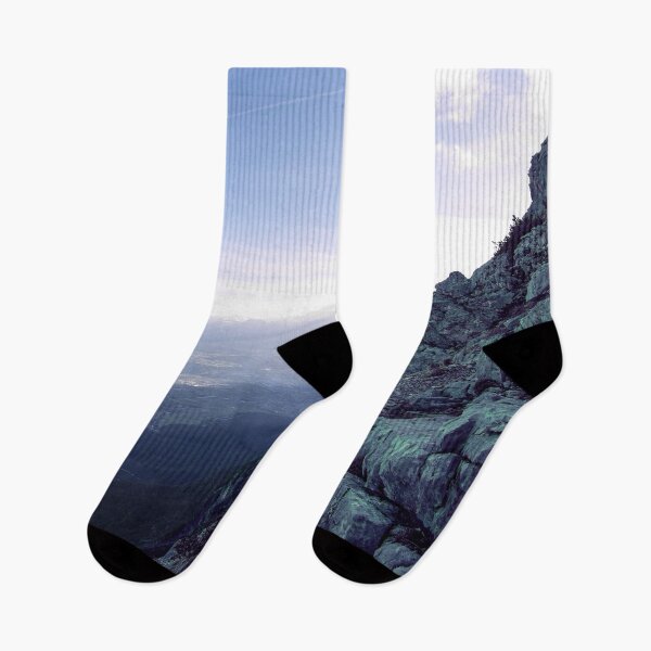 Item preview, Purple Hills y Sunset Mountains Paisaje de los Alpes designed and sold by Spectokular.