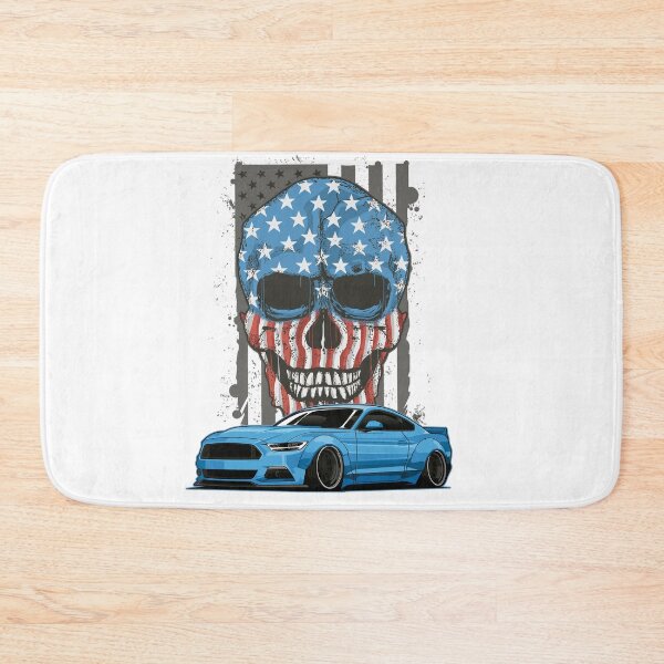 Item preview, Ford Mustang S550 American Muscle USA Skull designed and sold by asvpdiamond.