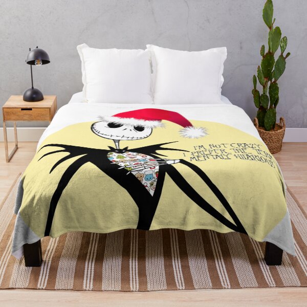 Item preview, Nightmare Before Christmas Jack Skellington I'm Not Crazy I Prefer The Term Mentally Hilarious designed and sold by KahlenDeveraux.