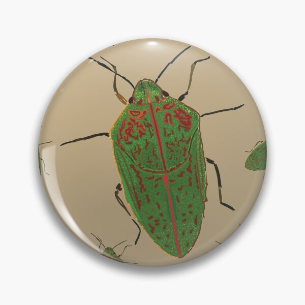 Item preview, Hawaii Koa Bug Pattern designed and sold by NJartbyNJacobson.