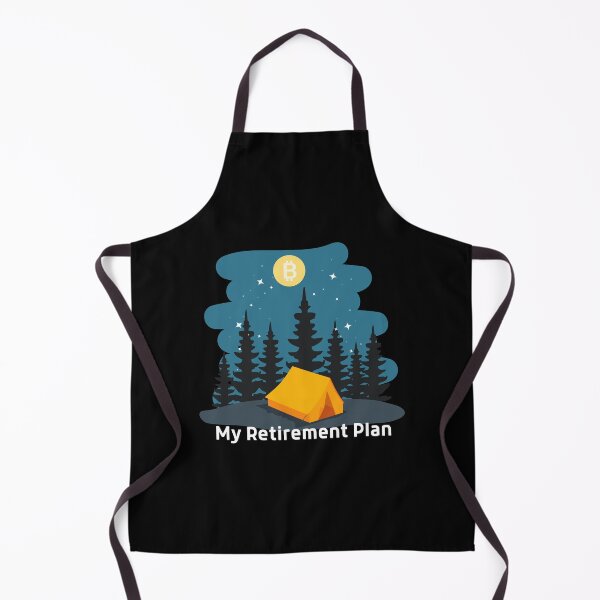 Item preview, Bitcoin My Retirement Plan Camping Life Crypto Gift designed and sold by DKA-2ndBoy.
