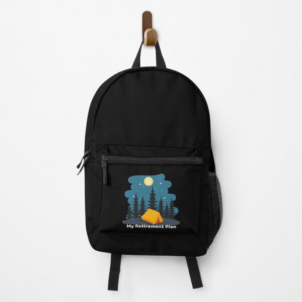 Item preview, Bitcoin My Retirement Plan Camping Life Crypto Gift designed and sold by DKA-2ndBoy.
