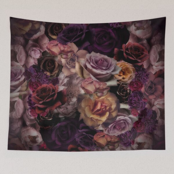 Item preview, Midnight Garden Big Botanical Opulent Roses  designed and sold by IZiets.