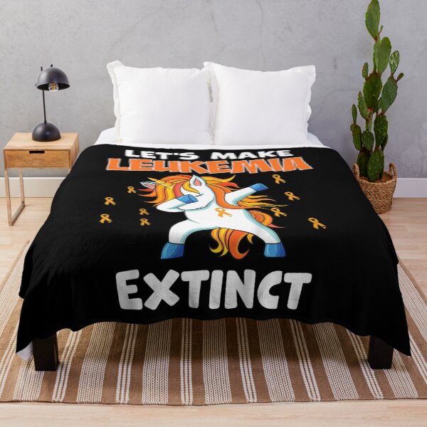 Item preview, Leukemia Unicorn Orange Ribbon Hematologist Reptile Fossil  designed and sold by JethroShop.
