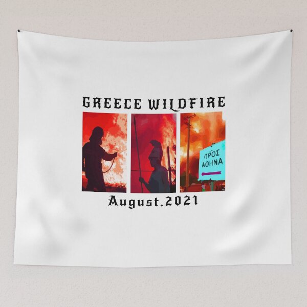 Item preview, Greece Forest Fire 02 designed and sold by PodiShawna.
