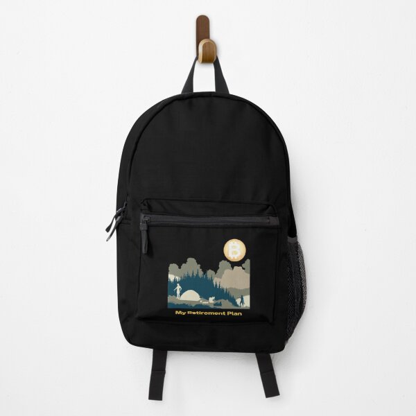Item preview, Bitcoin My Retirement Plan Camping Life Crypto Mining Gift designed and sold by DKA-2ndBoy.