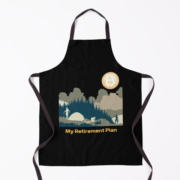 Item preview, Bitcoin My Retirement Plan Camping Life Crypto Mining Gift designed and sold by DKA-2ndBoy.