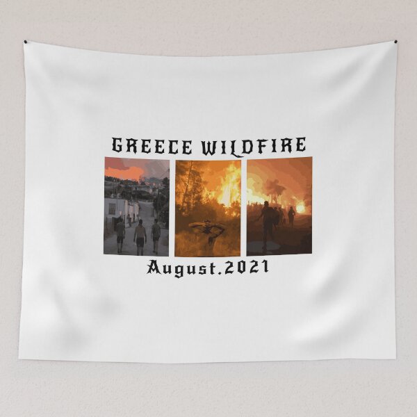 Item preview, Greece Forest Fire 03 designed and sold by PodiShawna.
