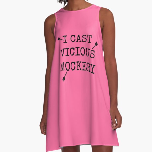 Vicious Mockery A-Line Dress