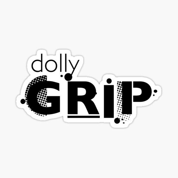 Film Crew. Dolly Grip. Sticker