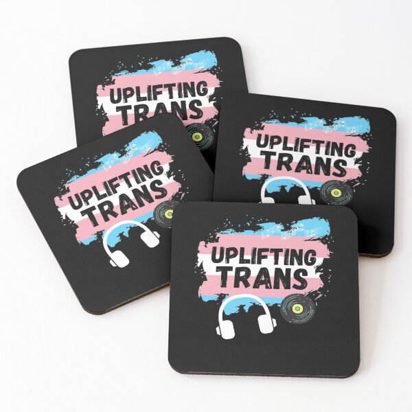 Item preview, Uplifting Trance with Trans Flag Long Sleeve  designed and sold by JethroShop.