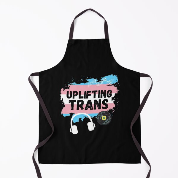 Item preview, Uplifting Trance with Trans Flag Long Sleeve designed and sold by JethroShop.