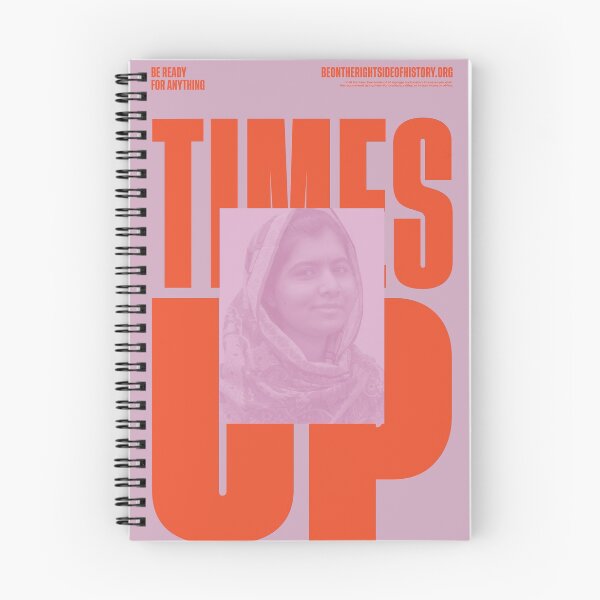 Item preview, Times Up - Malala Yousafzai Feminist Quote  designed and sold by PosterpartyCo.