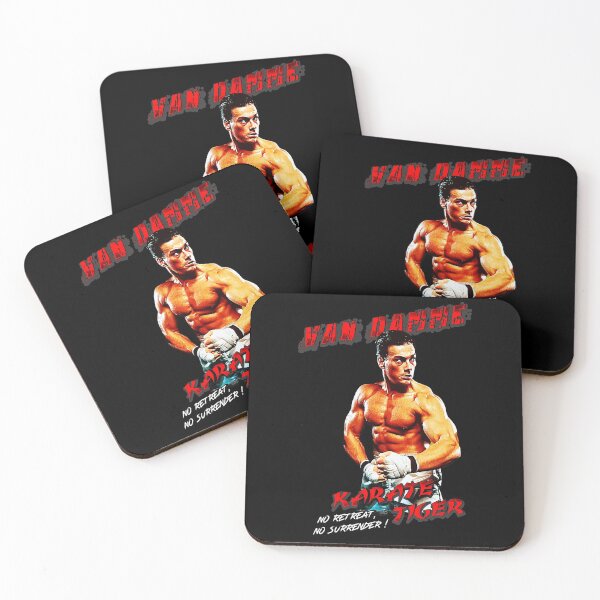 Item preview, Retro Van Damme-Karate Tiger Christmas designed and sold by VivienneJacobi.
