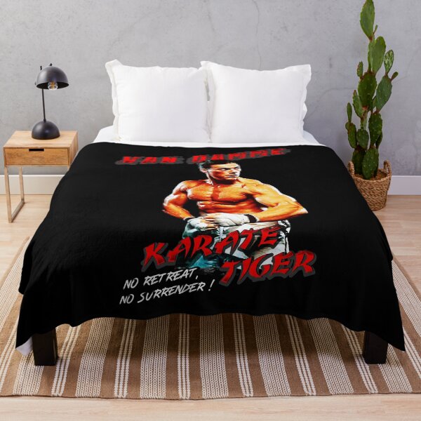 Item preview, Retro Van Damme-Karate Tiger Christmas designed and sold by VivienneJacobi.