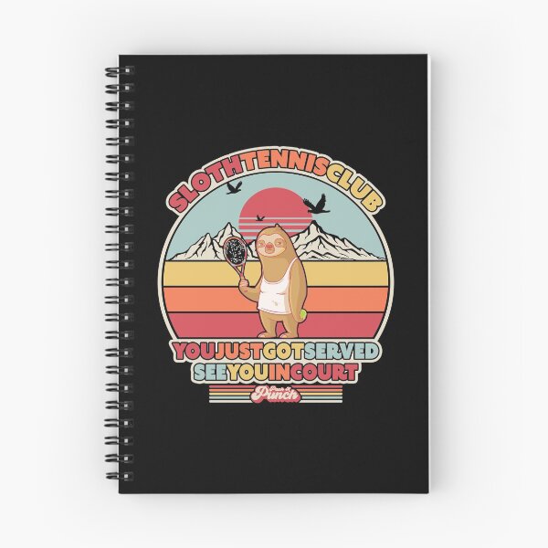 Item preview, Sloth Tennis Club You Just Got Served See You In Court designed and sold by derekvella.