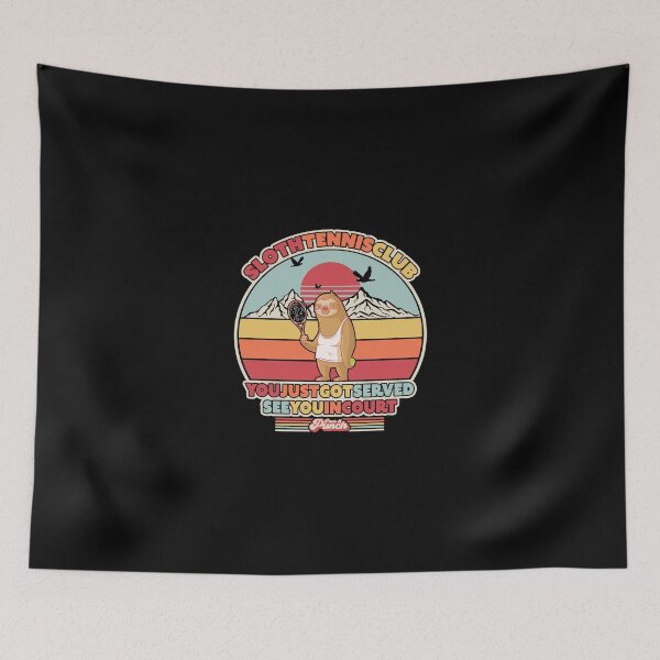 Item preview, Sloth Tennis Club You Just Got Served See You In Court designed and sold by derekvella.